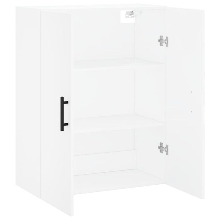 Armoire murale blanc 69,5x34x90 cm - Photo n°6