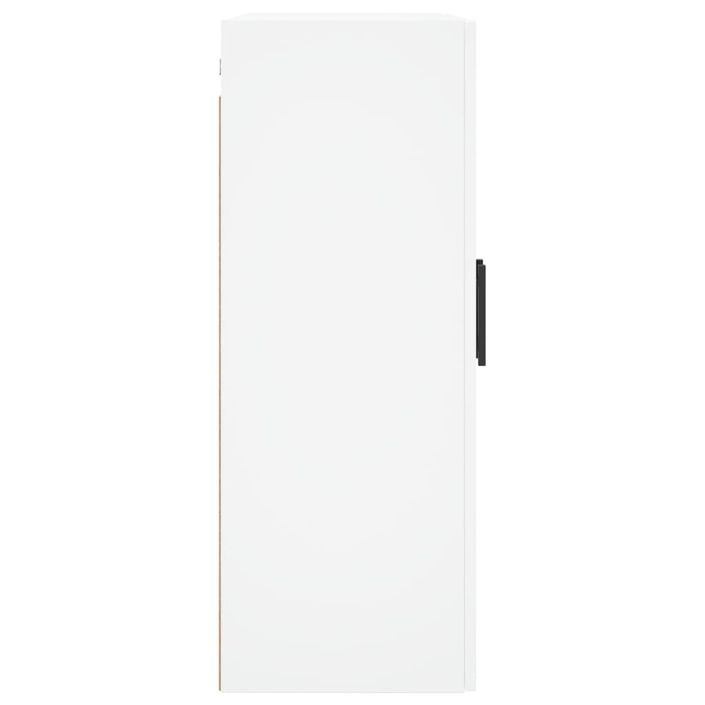 Armoire murale blanc 69,5x34x90 cm - Photo n°8