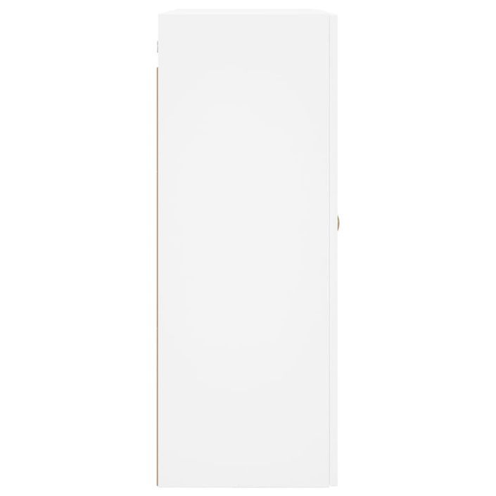 Armoire murale blanc 69,5x34x90 cm - Photo n°8