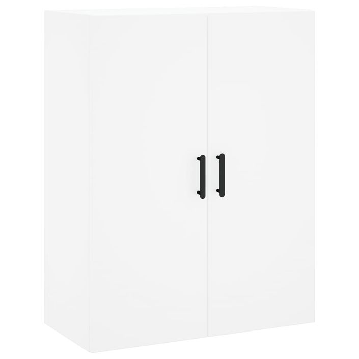 Armoire murale blanc 69,5x34x90 cm - Photo n°1