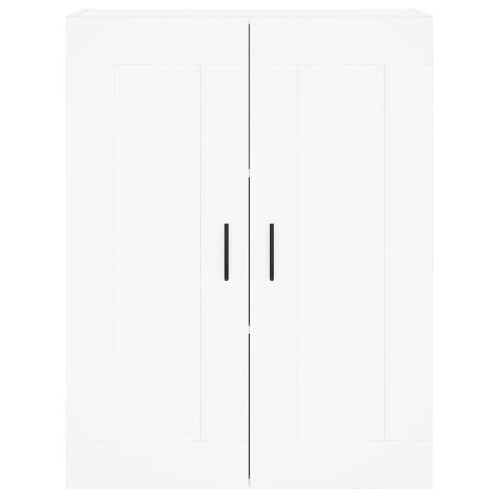 Armoire murale blanc 69,5x34x90 cm bois d'ingénierie - Photo n°6