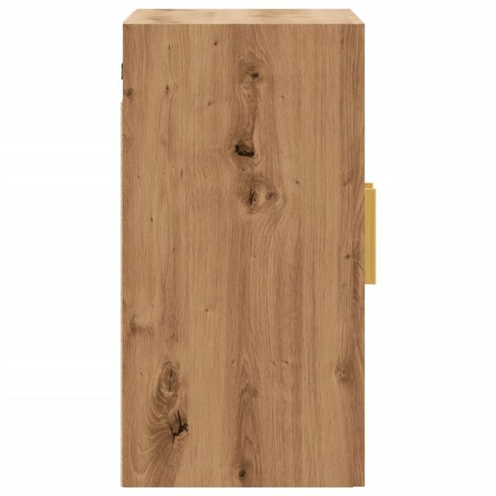 Armoire murale chêne artisanal 60x31x60 cm bois d'ingénierie - Photo n°6