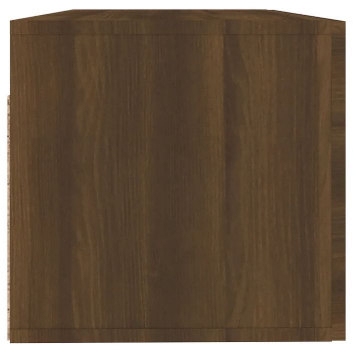 Armoire murale Chêne marron 100x36,5x35 cm Bois d'ingénierie - Photo n°6