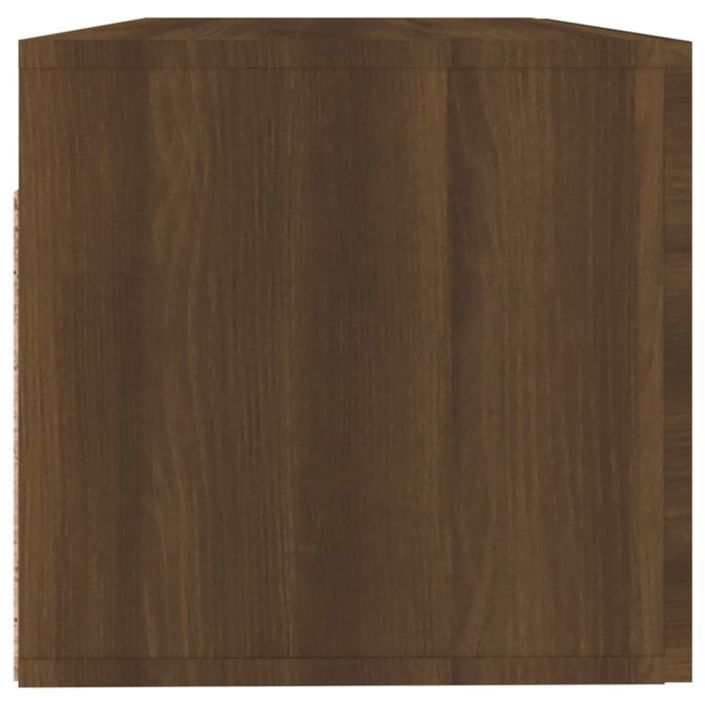 Armoire murale Chêne marron 100x36,5x35 cm Bois d'ingénierie - Photo n°6