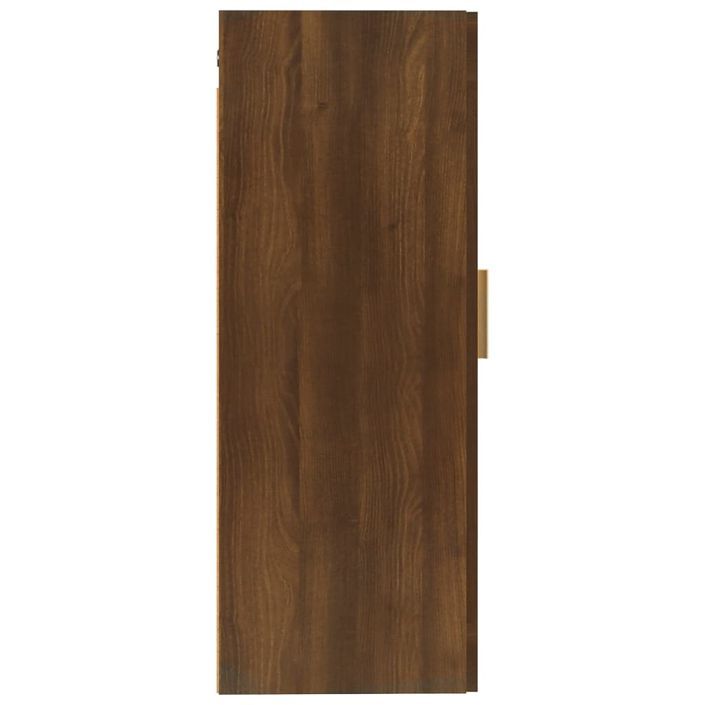 Armoire murale Chêne marron 35x34x90 cm Bois d'ingénierie - Photo n°6