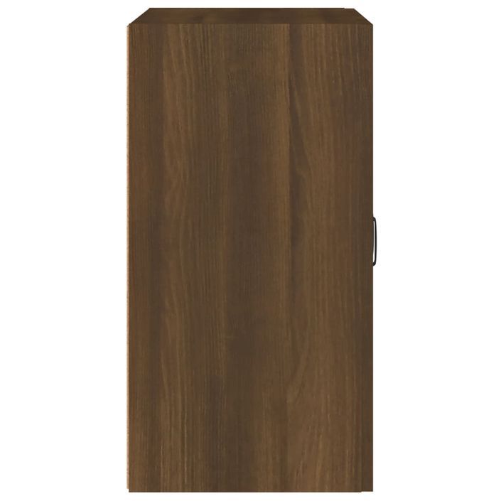 Armoire murale Chêne marron 60x31x60 cm Bois d'ingénierie - Photo n°4