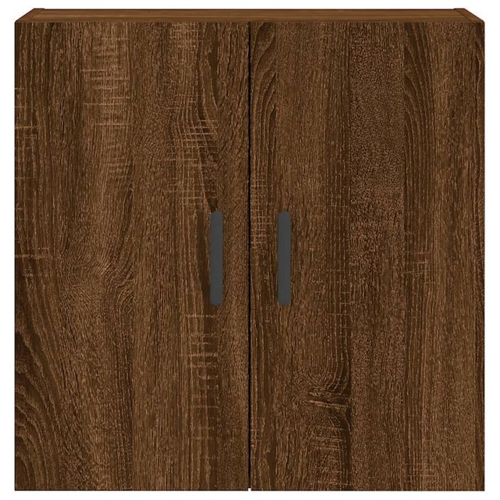 Armoire murale chêne marron 60x31x60 cm bois d'ingénierie - Photo n°5