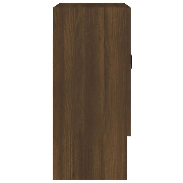 Armoire murale Chêne marron 60x31x70 cm Bois d'ingénierie - Photo n°6