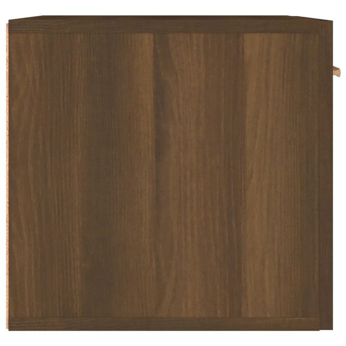 Armoire murale Chêne marron 60x36,5x35 cm Bois d'ingénierie - Photo n°6