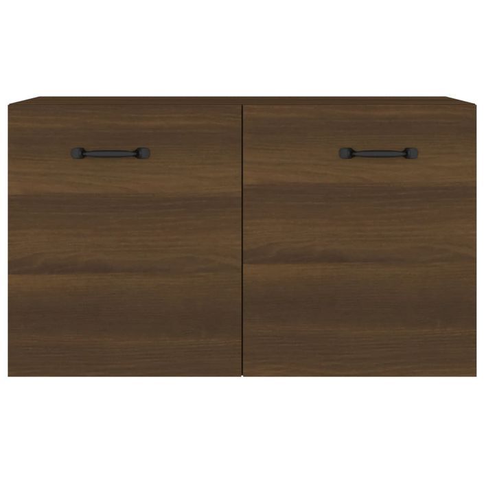 Armoire murale Chêne marron 60x36,5x35 cm Bois d'ingénierie - Photo n°3