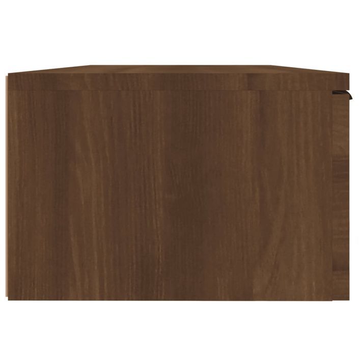 Armoire murale Chêne marron 68x30x20 cm Bois d'ingénierie - Photo n°8