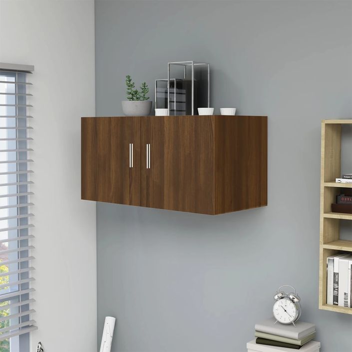 Armoire murale Chêne marron 80x39x40 cm Bois d'ingénierie - Photo n°1