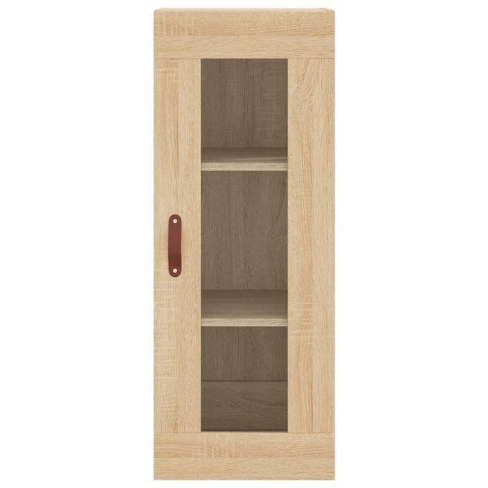 Armoire murale chêne sonoma 34,5x34x90 cm - Photo n°6