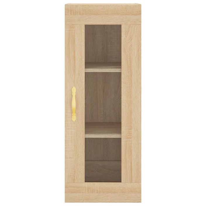 Armoire murale chêne sonoma 34,5x34x90 cm - Photo n°6