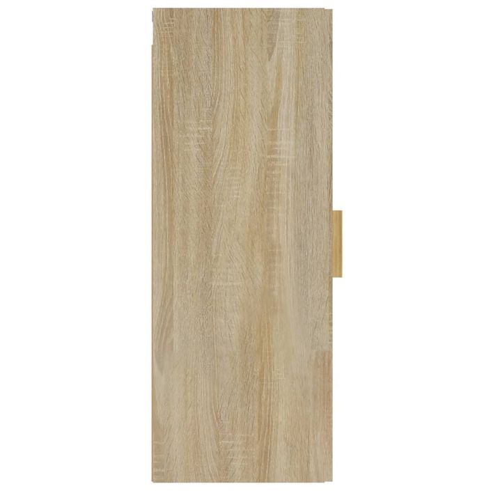 Armoire murale Chêne sonoma 34,5x34x90 cm Bois d'ingénierie - Photo n°8