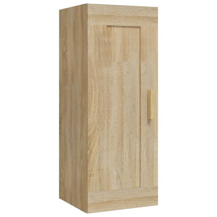 Armoire murale Chêne sonoma 35x34x90 cm Bois d'ingénierie - Photo n°1