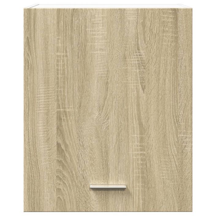 Armoire murale chêne sonoma 50x31x60 cm bois d'ingénierie - Photo n°5