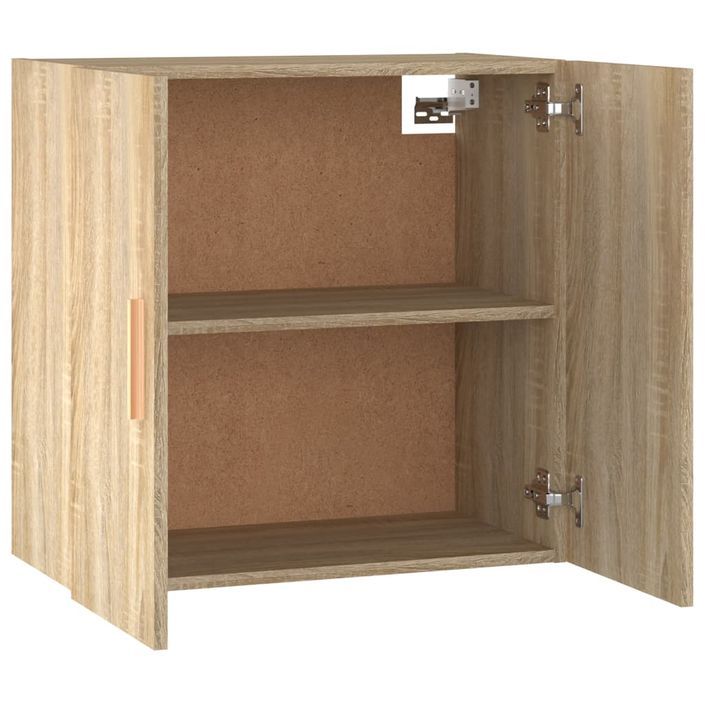 Armoire murale Chêne sonoma 60x30x60 cm Bois d'ingénierie - Photo n°8