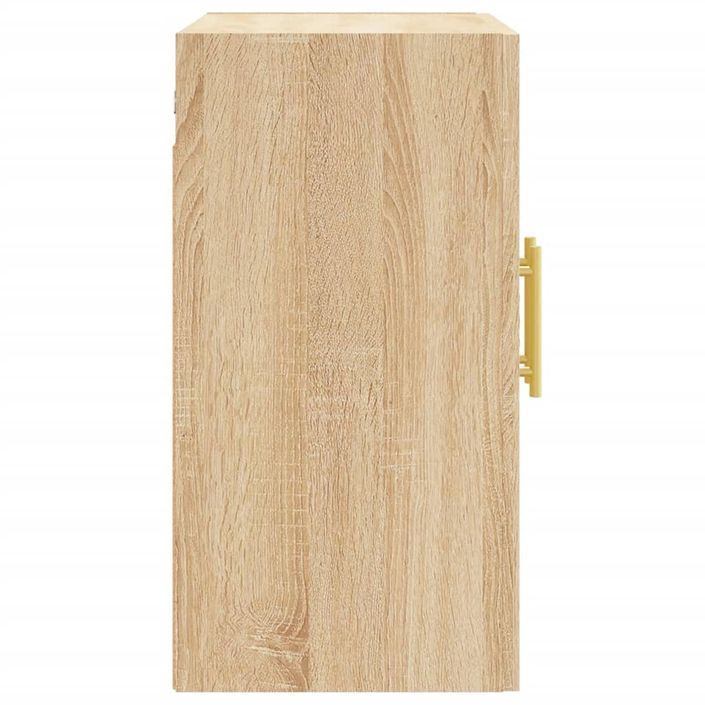 Armoire murale chêne sonoma 60x31x60 cm bois d'ingénierie - Photo n°7