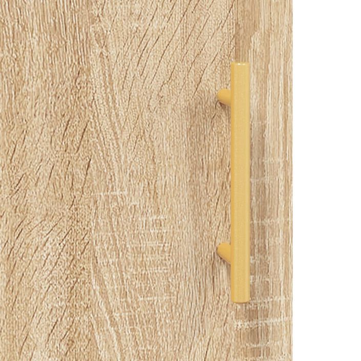 Armoire murale chêne sonoma 60x31x60 cm bois d'ingénierie - Photo n°9