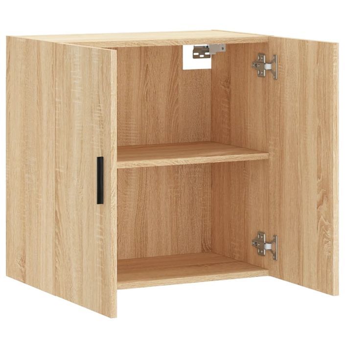 Armoire murale chêne sonoma 60x31x60 cm bois d'ingénierie - Photo n°6