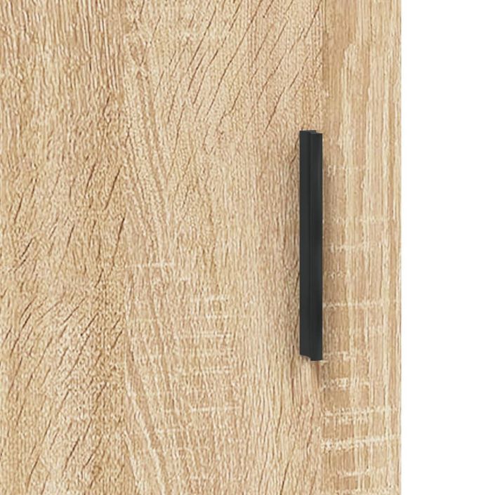 Armoire murale chêne sonoma 60x31x70 cm bois d'ingénierie - Photo n°9