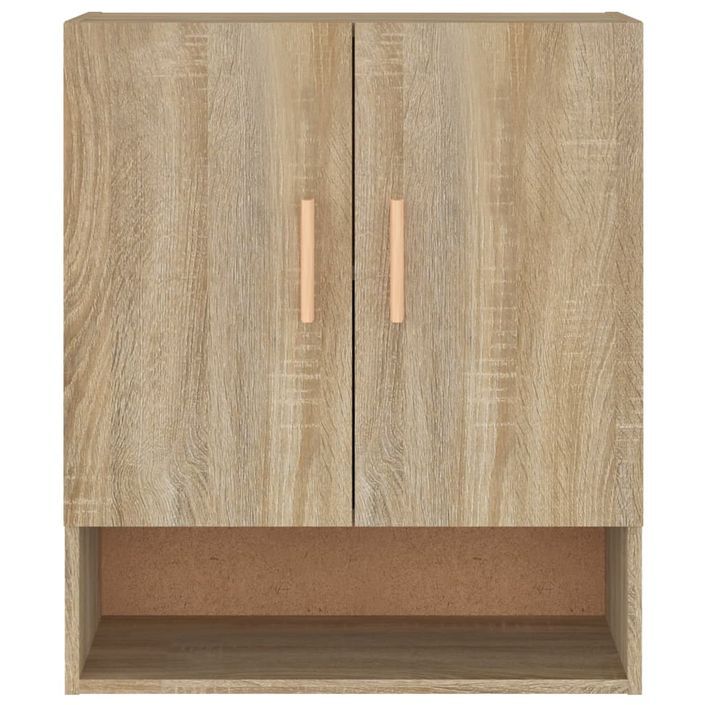 Armoire murale Chêne sonoma 60x31x70 cm Bois d'ingénierie - Photo n°5