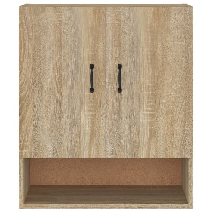 Armoire murale Chêne sonoma 60x31x70 cm Bois d'ingénierie - Photo n°5