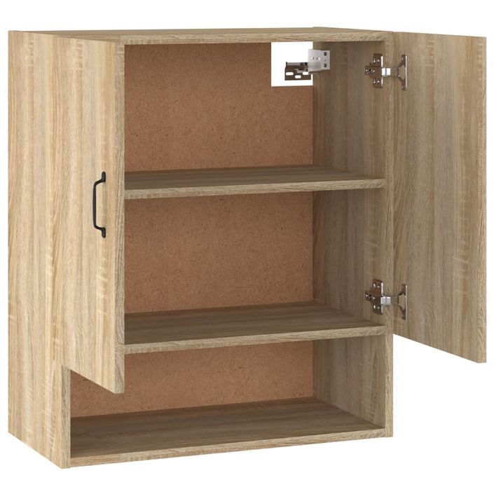 Armoire murale Chêne sonoma 60x31x70 cm Bois d'ingénierie - Photo n°7