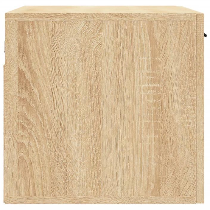 Armoire murale Chêne sonoma 60x36,5x35 cm Bois d'ingénierie - Photo n°7