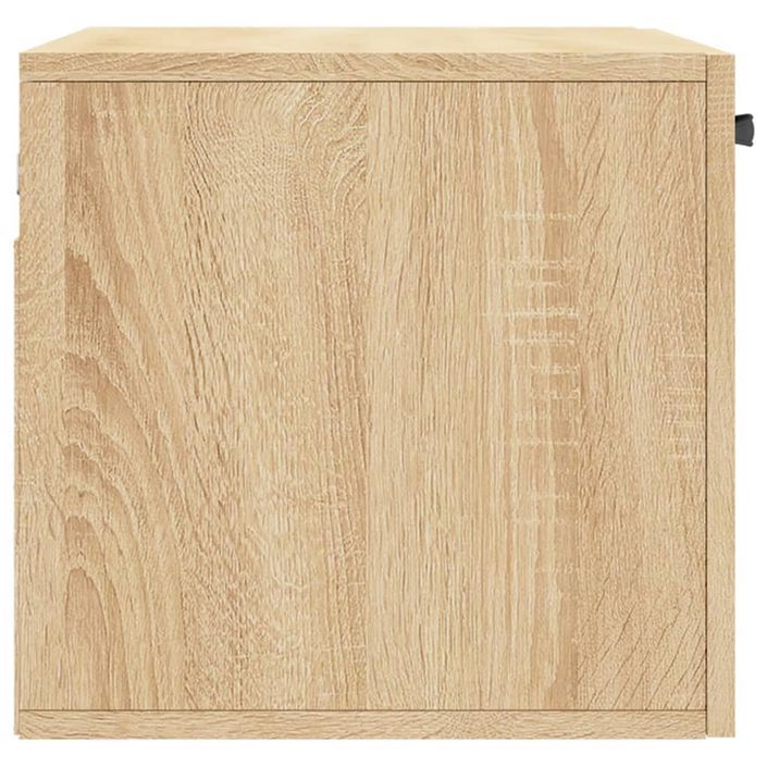 Armoire murale Chêne sonoma 60x36,5x35 cm Bois d'ingénierie - Photo n°7