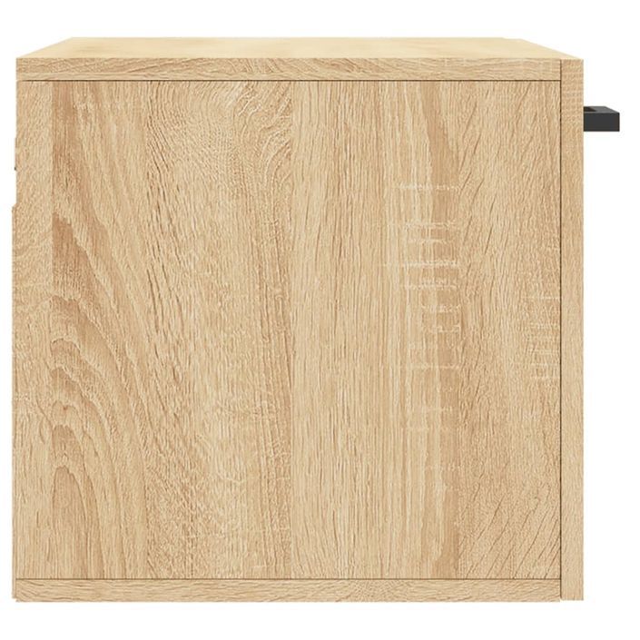 Armoire murale Chêne sonoma 60x36,5x35 cm Bois d'ingénierie - Photo n°7