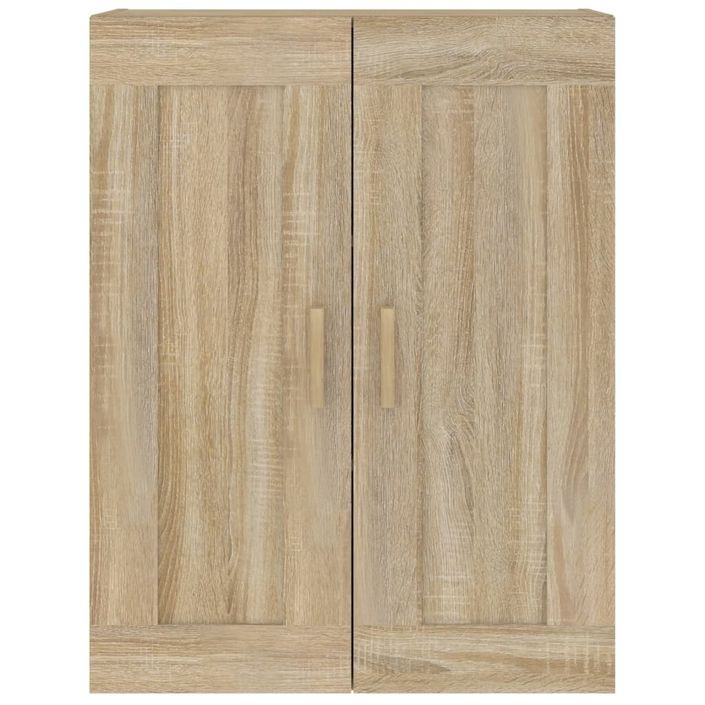 Armoire murale chêne sonoma 69,5x32,5x90 cm bois ingénierie - Photo n°5