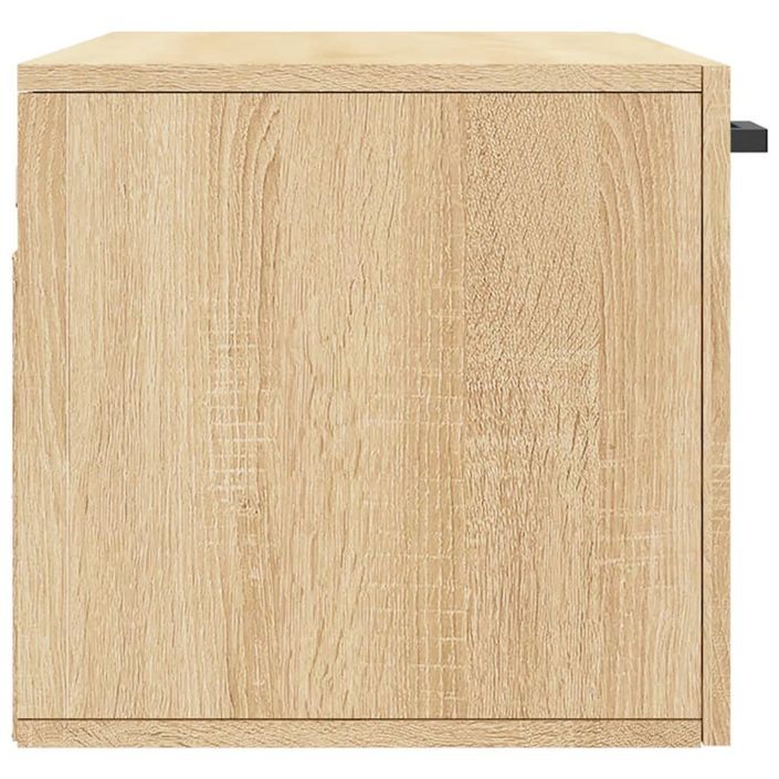 Armoire murale chêne sonoma 80x36,5x35 cm bois d'ingénierie - Photo n°7