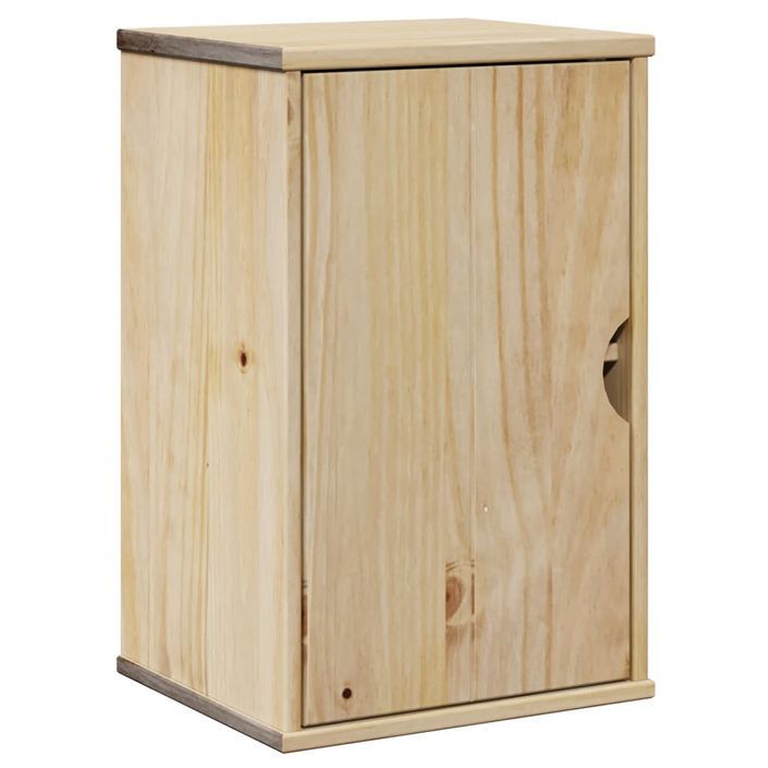 Armoire murale de salle de bain OTTA 35x30x55 cm bois massif - Photo n°2