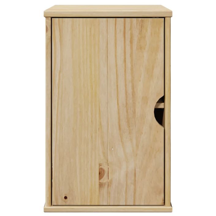 Armoire murale de salle de bain OTTA 35x30x55 cm bois massif - Photo n°4