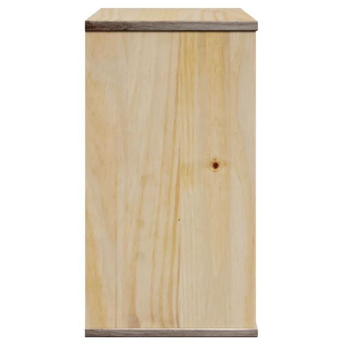 Armoire murale de salle de bain OTTA 35x30x55 cm bois massif - Photo n°5