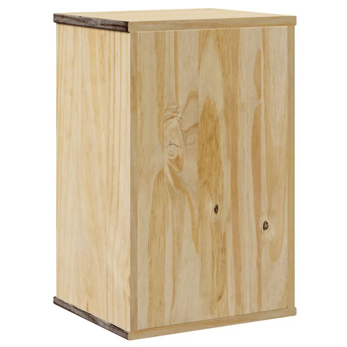 Armoire murale de salle de bain OTTA 35x30x55 cm bois massif - Photo n°6