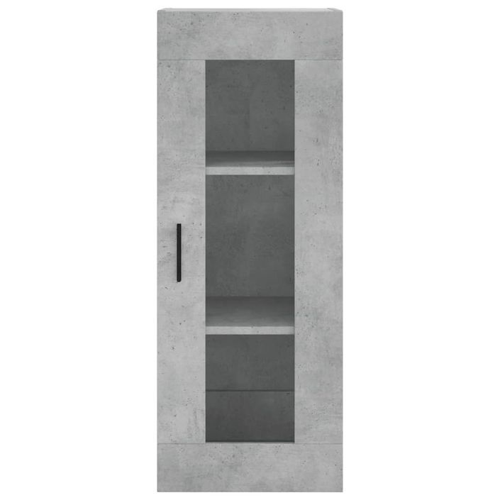 Armoire murale gris béton 34,5x34x90 cm - Photo n°6