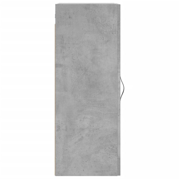 Armoire murale gris béton 34,5x34x90 cm - Photo n°7