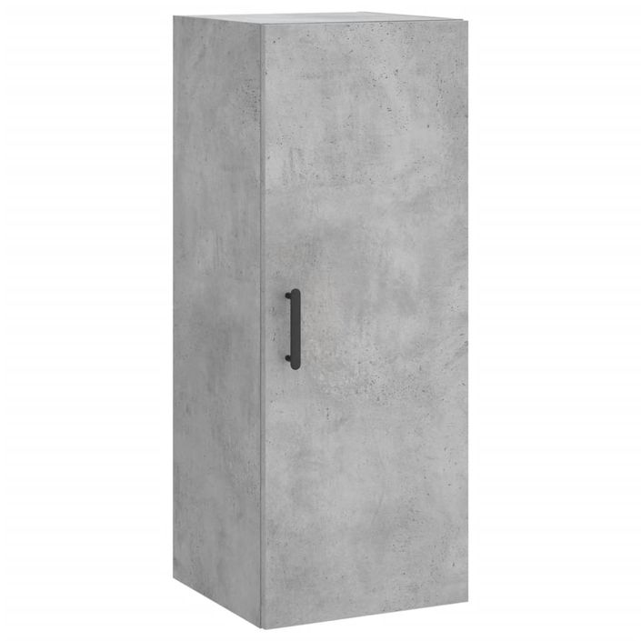 Armoire murale gris béton 34,5x34x90 cm - Photo n°1