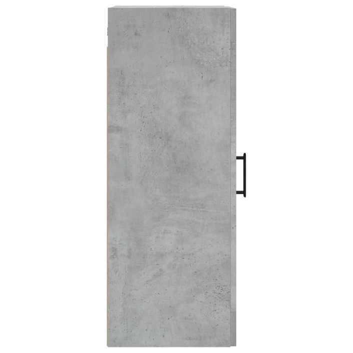 Armoire murale gris béton 34,5x34x90 cm - Photo n°8