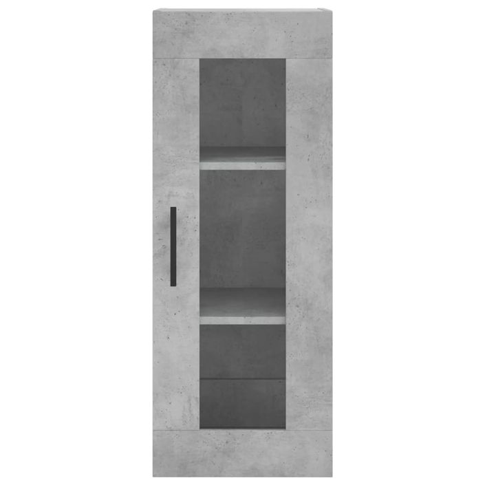 Armoire murale gris béton 34,5x34x90 cm - Photo n°6