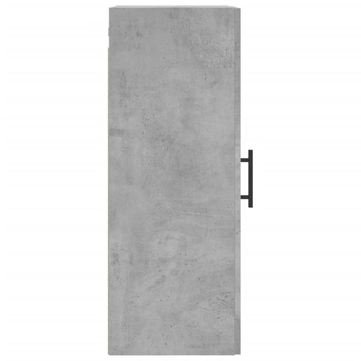 Armoire murale gris béton 34,5x34x90 cm - Photo n°8