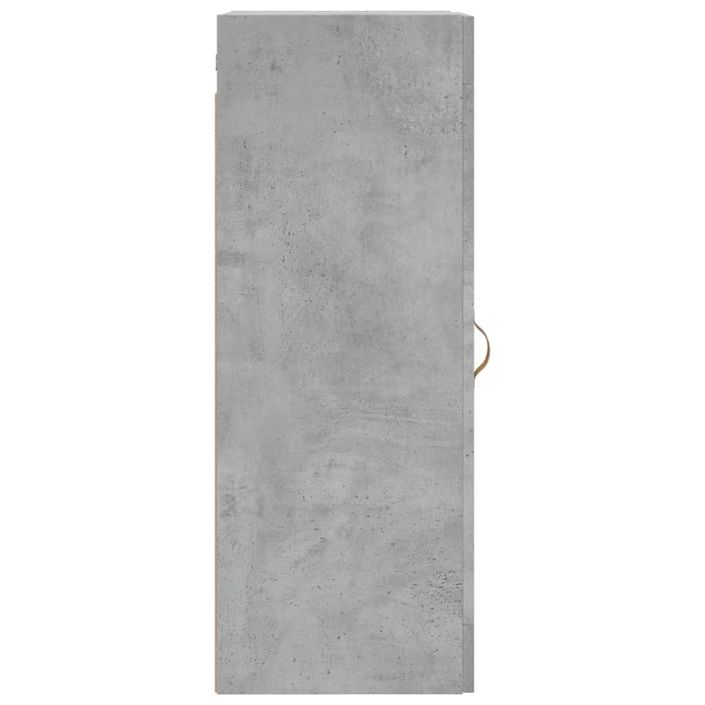 Armoire murale gris béton 34,5x34x90 cm - Photo n°8