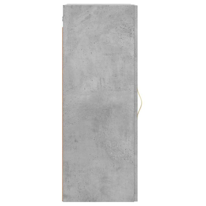 Armoire murale gris béton 34,5x34x90 cm - Photo n°8