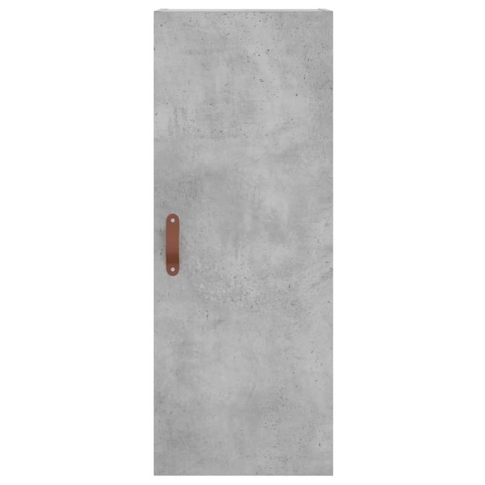 Armoire murale gris béton 34,5x34x90 cm - Photo n°6