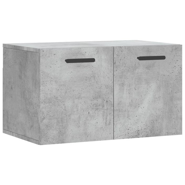 Armoire murale Gris béton 60x36,5x35 cm Bois d'ingénierie - Photo n°1