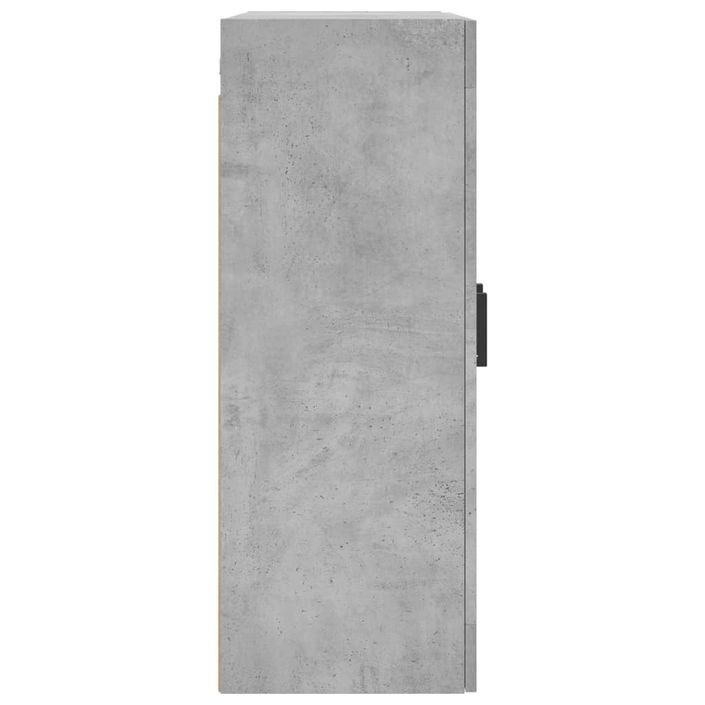 Armoire murale gris béton 69,5x34x90 cm - Photo n°8