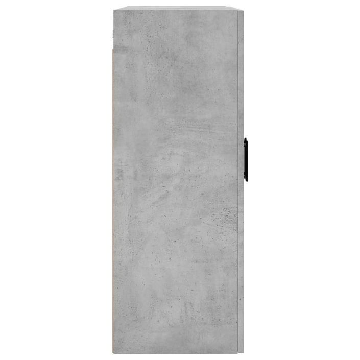 Armoire murale gris béton 69,5x34x90 cm - Photo n°8